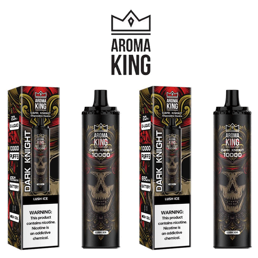 Lush Ice Aroma King Dark Knight 10K Disposable 10 x Vape Device Multipack