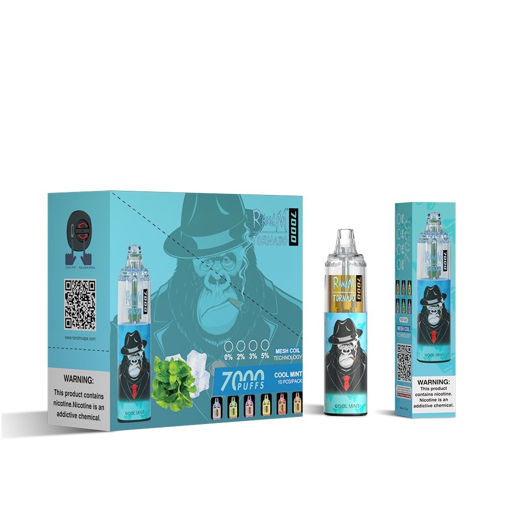 RAndM Tornado 7000 Puffs Disposable Vape (Pack of 10) - #Simbavapeswholesale#