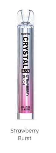 Ske Crystal Bar 600 Puffs Disposable Vape Device - 20mg (Pack of 10) - #Simbavapeswholesale#