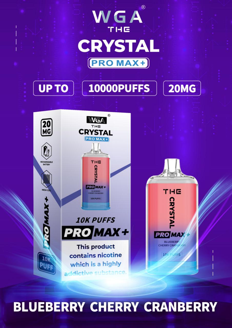 The Crystal Pro Max + 10000 Disposable Vape Puff Bar Box of 10 - #Simbavapeswholesale#