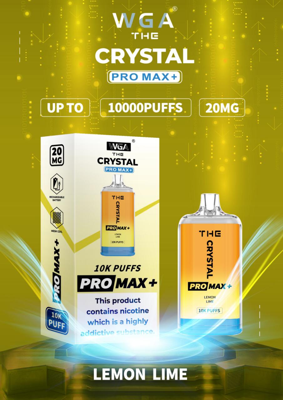 The Crystal Pro Max + 10000 Disposable Vape Puff Bar Box of 10 - #Simbavapeswholesale#