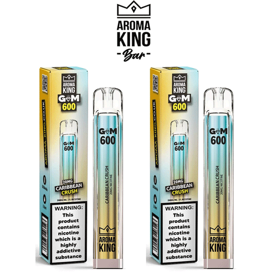 Aroma King Gem Cranberry Crush 10 x Disposable Vape Device Multipack