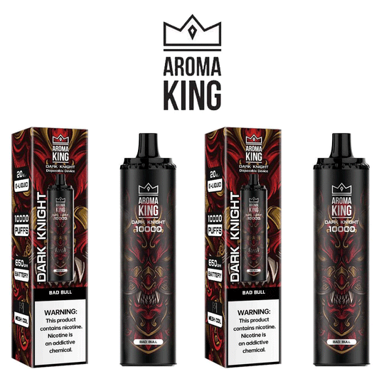 Bad Bull Aroma King Dark Knight 10K Disposable 10 x Vape Device Multipack