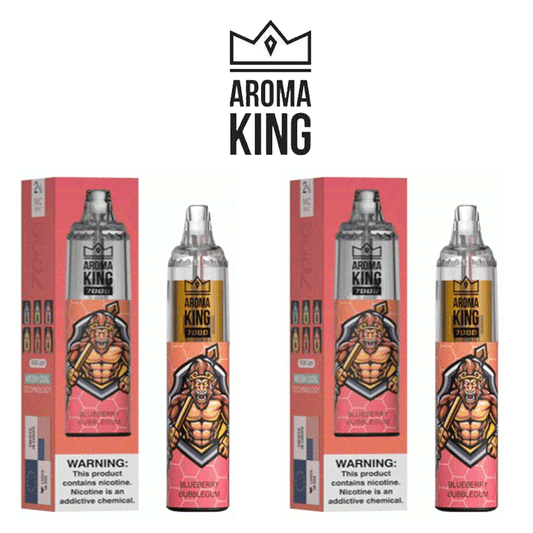 Blueberry Bubblegum Aroma King 7000 Disposable 10 x Vape Device Multipack