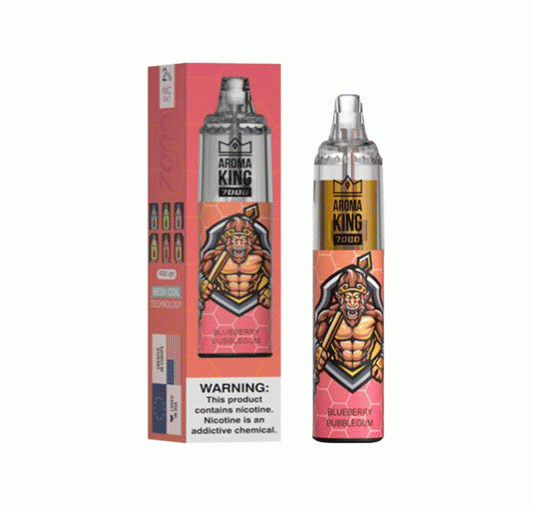 Blueberry Bubblegum Aroma King Tornado Disposable Device 7000 Puffs