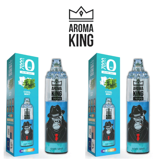 Cool Mint Aroma King 7000 Disposable 10 x Vape Device Multipack