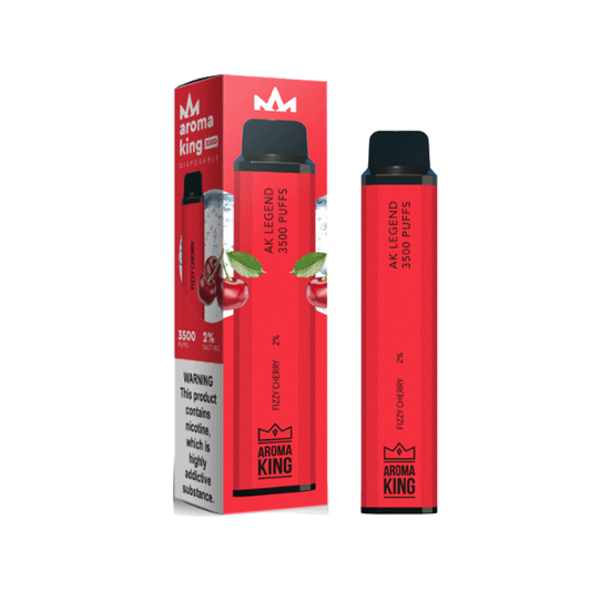 Fizzy Cherry Aroma King Legend 3500 Disposable Vape Kit