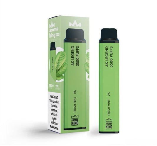 Fresh Mint Aroma King Disposable Pod Device Kit 3500 Puffs