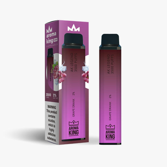 Grape Drank Aroma King Disposable Pod Device Kit 3500 Puffs