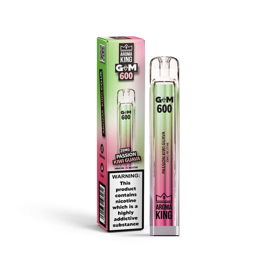 Passion Kiwi Guava Aroma King Gem 600 Disposable Pod Kit