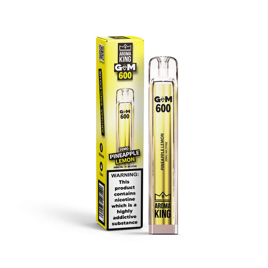 Pineapple Lemon Aroma King Gem 600 Disposable Pod Kit