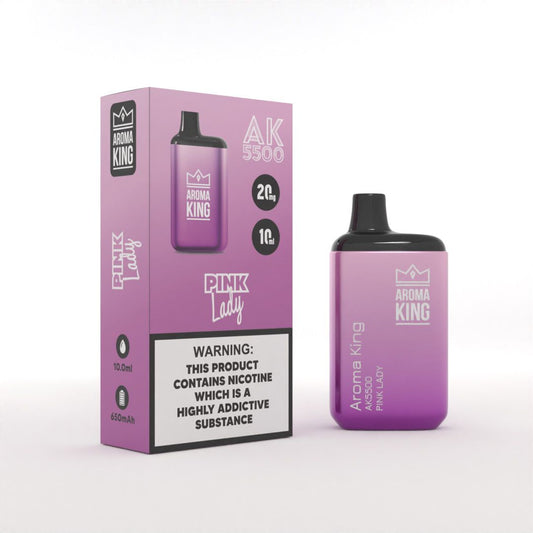 Pink Lady Aroma King AK5500 Metallic Disposable Vape Pod