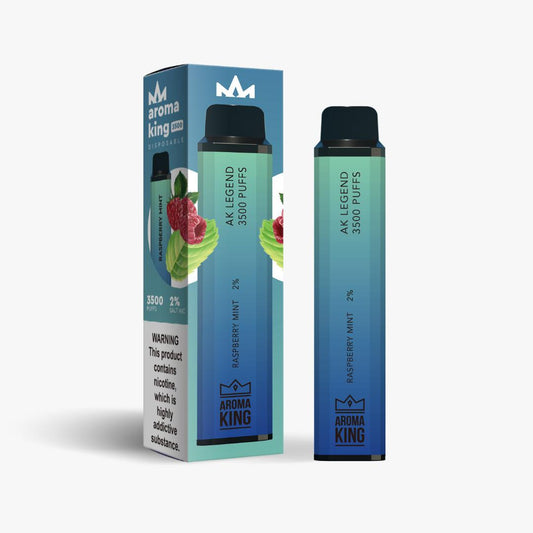 Raspberry Mint Aroma King Disposable Pod Device Kit 3500 Puffs