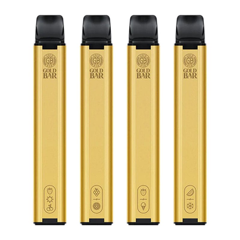 Gold Bar 600 Disposable Vape Box of 10 - 20mg - #Simbavapeswholesale#