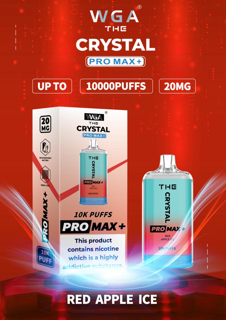 The Crystal Pro Max + 10000 Disposable Vape Puff Bar Box of 10 - #Simbavapeswholesale#