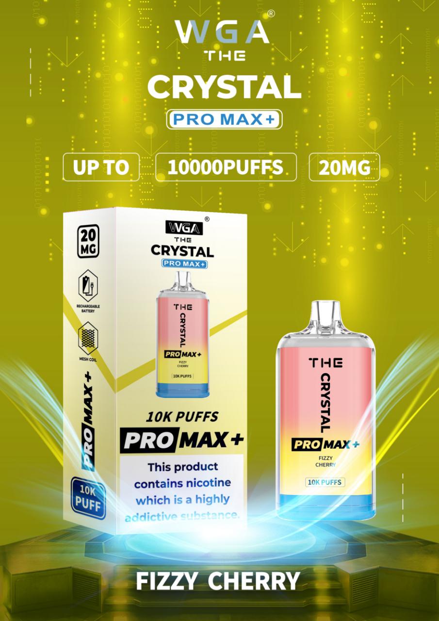 The Crystal Pro Max + 10000 Disposable Vape Puff Bar Box of 10 - #Simbavapeswholesale#